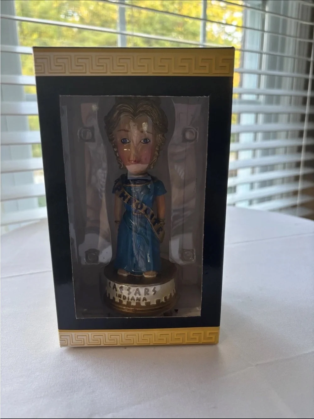Caesars Indiana Bobblehead Set Complete Collection 5 Legends Deities NIB Caesar